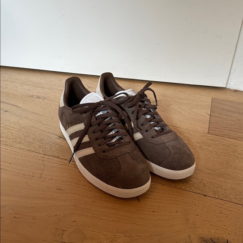 adidas Brown Suede Sneakers